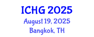 International Conference on Human Genetics (ICHG) August 19, 2025 - Bangkok, Thailand