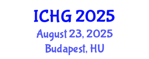 International Conference on Human Genetics (ICHG) August 23, 2025 - Budapest, Hungary