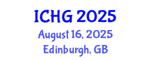 International Conference on Human Genetics (ICHG) August 16, 2025 - Edinburgh, United Kingdom