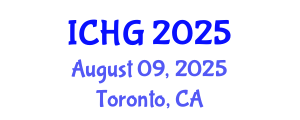 International Conference on Human Genetics (ICHG) August 09, 2025 - Toronto, Canada