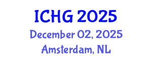 International Conference on Human Genetics (ICHG) December 02, 2025 - Amsterdam, Netherlands