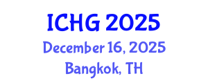 International Conference on Human Genetics (ICHG) December 16, 2025 - Bangkok, Thailand