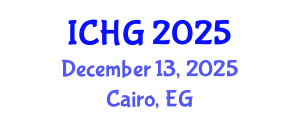 International Conference on Human Genetics (ICHG) December 13, 2025 - Cairo, Egypt