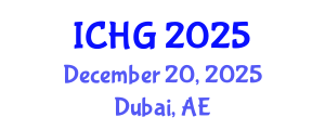 International Conference on Human Genetics (ICHG) December 20, 2025 - Dubai, United Arab Emirates