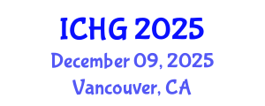 International Conference on Human Genetics (ICHG) December 09, 2025 - Vancouver, Canada