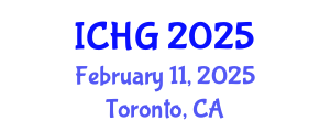 International Conference on Human Genetics (ICHG) February 11, 2025 - Toronto, Canada