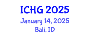 International Conference on Human Genetics (ICHG) January 14, 2025 - Bali, Indonesia
