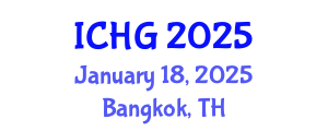International Conference on Human Genetics (ICHG) January 18, 2025 - Bangkok, Thailand