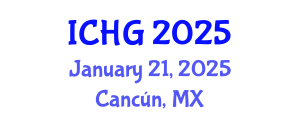 International Conference on Human Genetics (ICHG) January 21, 2025 - Cancún, Mexico