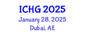 International Conference on Human Genetics (ICHG) January 28, 2025 - Dubai, United Arab Emirates