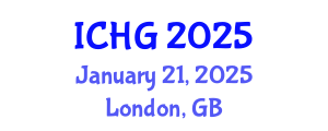 International Conference on Human Genetics (ICHG) January 21, 2025 - London, United Kingdom