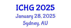 International Conference on Human Genetics (ICHG) January 28, 2025 - Sydney, Australia