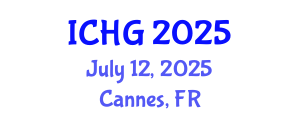 International Conference on Human Genetics (ICHG) July 12, 2025 - Cannes, France