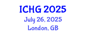 International Conference on Human Genetics (ICHG) July 26, 2025 - London, United Kingdom
