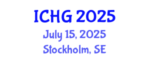 International Conference on Human Genetics (ICHG) July 15, 2025 - Stockholm, Sweden