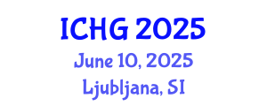 International Conference on Human Genetics (ICHG) June 10, 2025 - Ljubljana, Slovenia