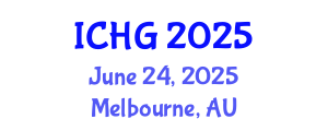 International Conference on Human Genetics (ICHG) June 24, 2025 - Melbourne, Australia
