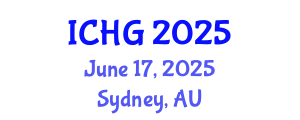International Conference on Human Genetics (ICHG) June 17, 2025 - Sydney, Australia