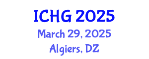 International Conference on Human Genetics (ICHG) March 29, 2025 - Algiers, Algeria