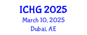 International Conference on Human Genetics (ICHG) March 10, 2025 - Dubai, United Arab Emirates