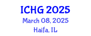 International Conference on Human Genetics (ICHG) March 08, 2025 - Haifa, Israel