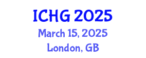 International Conference on Human Genetics (ICHG) March 15, 2025 - London, United Kingdom