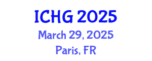 International Conference on Human Genetics (ICHG) March 29, 2025 - Paris, France