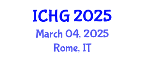 International Conference on Human Genetics (ICHG) March 04, 2025 - Rome, Italy