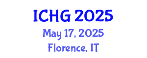 International Conference on Human Genetics (ICHG) May 17, 2025 - Florence, Italy