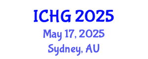 International Conference on Human Genetics (ICHG) May 17, 2025 - Sydney, Australia