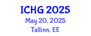 International Conference on Human Genetics (ICHG) May 20, 2025 - Tallinn, Estonia