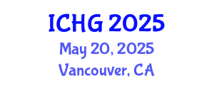 International Conference on Human Genetics (ICHG) May 20, 2025 - Vancouver, Canada
