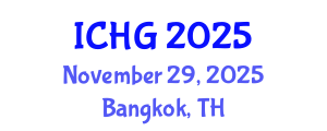 International Conference on Human Genetics (ICHG) November 29, 2025 - Bangkok, Thailand