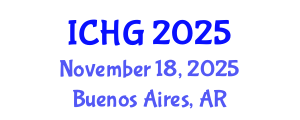 International Conference on Human Genetics (ICHG) November 18, 2025 - Buenos Aires, Argentina