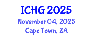International Conference on Human Genetics (ICHG) November 04, 2025 - Cape Town, South Africa