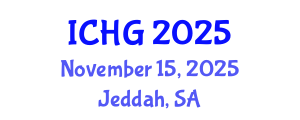 International Conference on Human Genetics (ICHG) November 15, 2025 - Jeddah, Saudi Arabia