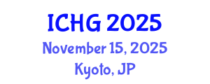 International Conference on Human Genetics (ICHG) November 15, 2025 - Kyoto, Japan