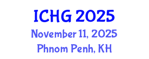 International Conference on Human Genetics (ICHG) November 11, 2025 - Phnom Penh, Cambodia