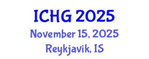 International Conference on Human Genetics (ICHG) November 15, 2025 - Reykjavik, Iceland