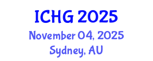 International Conference on Human Genetics (ICHG) November 04, 2025 - Sydney, Australia