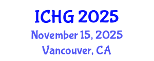 International Conference on Human Genetics (ICHG) November 15, 2025 - Vancouver, Canada