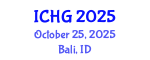 International Conference on Human Genetics (ICHG) October 25, 2025 - Bali, Indonesia