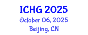 International Conference on Human Genetics (ICHG) October 06, 2025 - Beijing, China