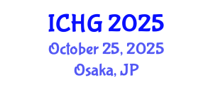 International Conference on Human Genetics (ICHG) October 25, 2025 - Osaka, Japan