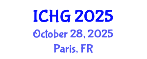 International Conference on Human Genetics (ICHG) October 28, 2025 - Paris, France