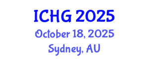 International Conference on Human Genetics (ICHG) October 18, 2025 - Sydney, Australia
