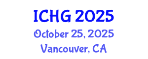 International Conference on Human Genetics (ICHG) October 25, 2025 - Vancouver, Canada