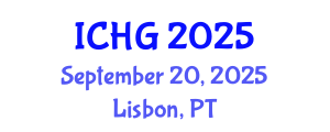 International Conference on Human Genetics (ICHG) September 20, 2025 - Lisbon, Portugal