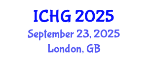 International Conference on Human Genetics (ICHG) September 23, 2025 - London, United Kingdom