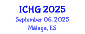 International Conference on Human Genetics (ICHG) September 06, 2025 - Málaga, Spain